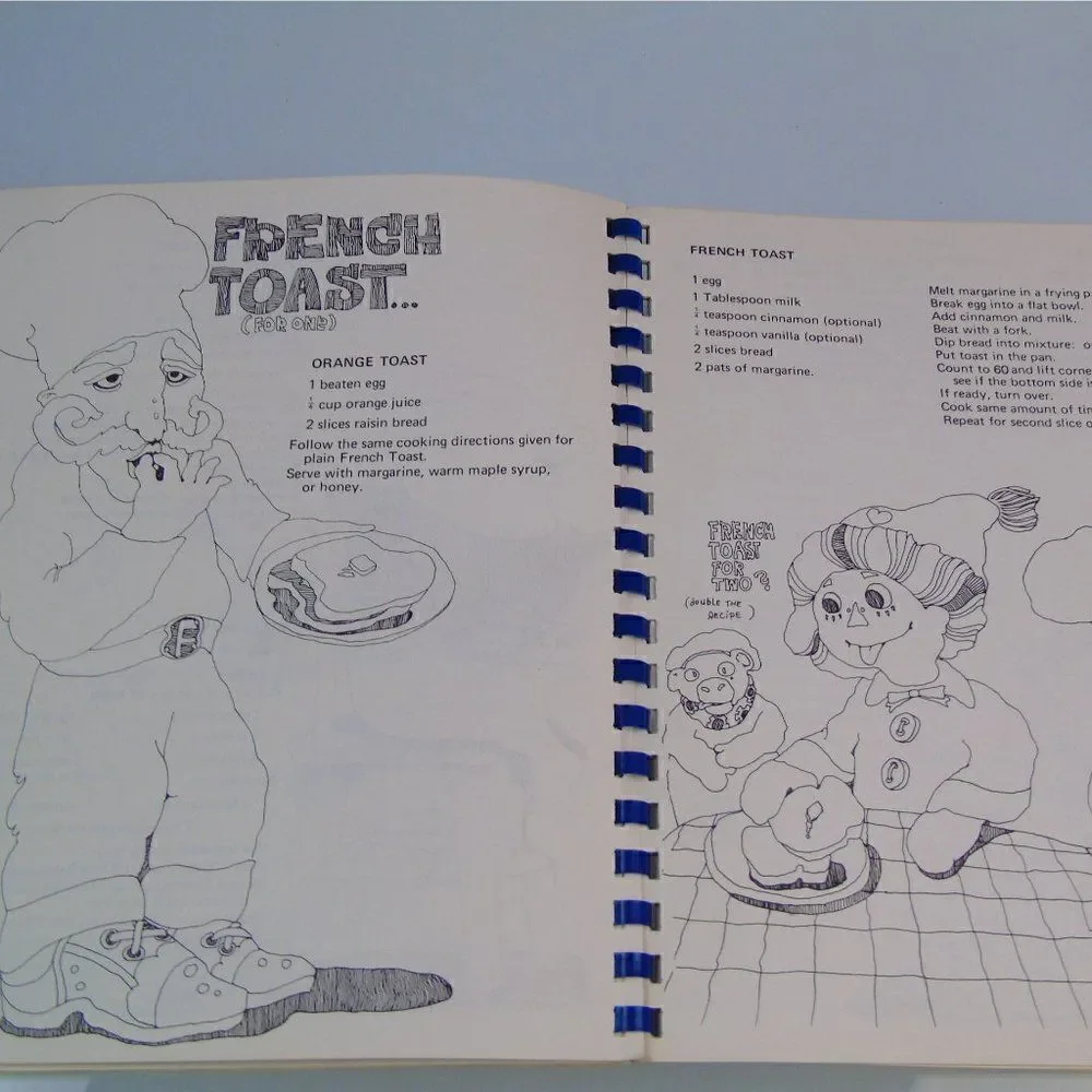 Children Cookbook Vintage 1974 A Coloring Recipe Book Aspen Colorado Kids Book